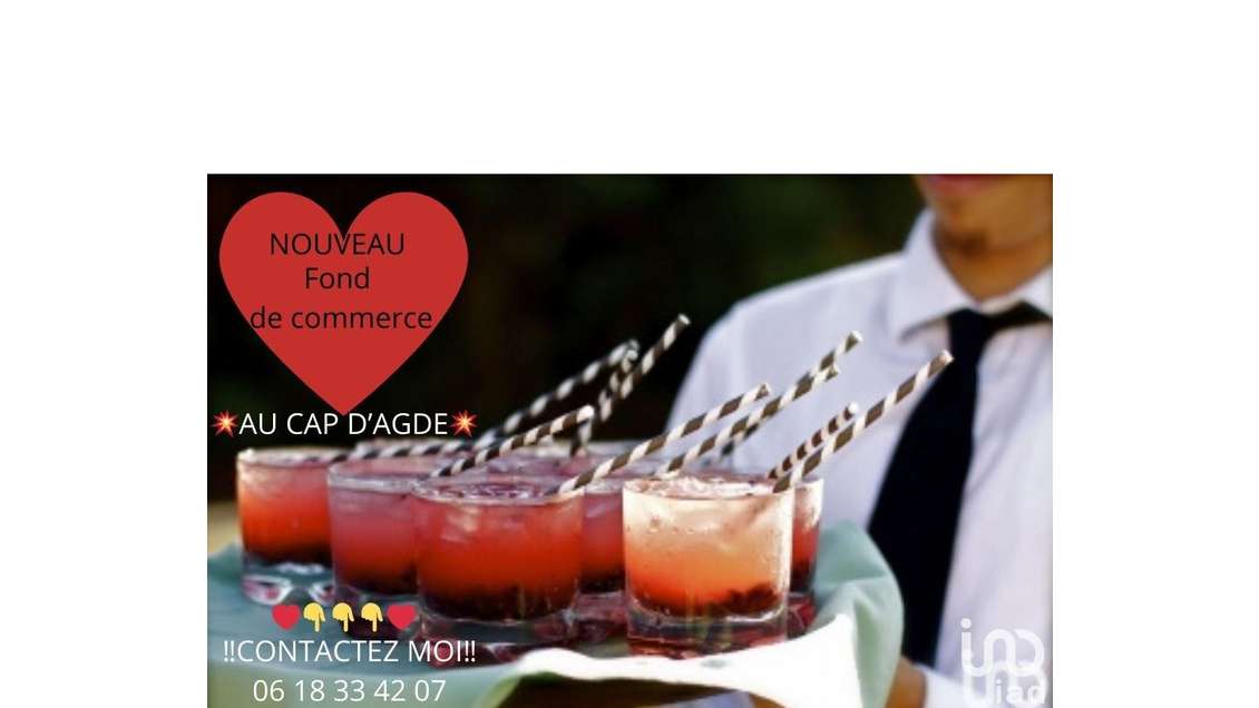 Bar brasserie à Le Cap d'Agde