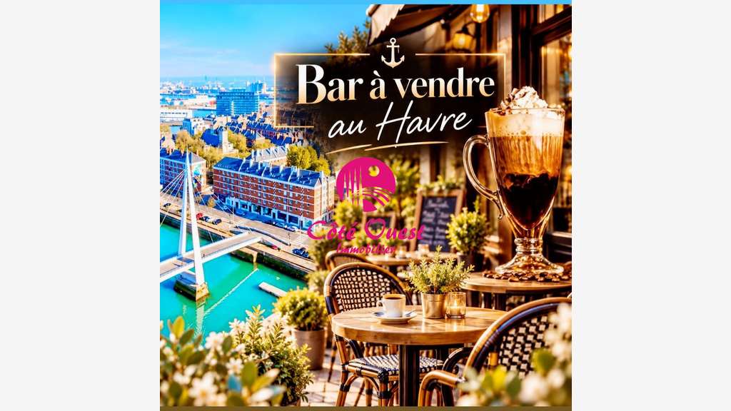 A vendre bar bon état général bien placé au Havre