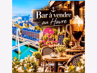 A vendre bar bon état général bien placé au Havre