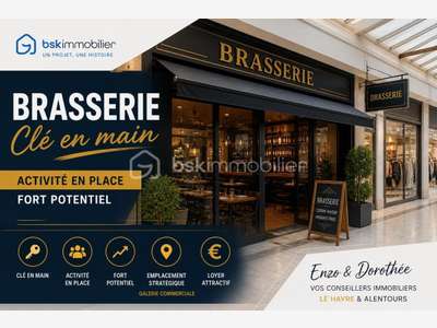 AV brasserie clé en main fort potentiel Le Havre