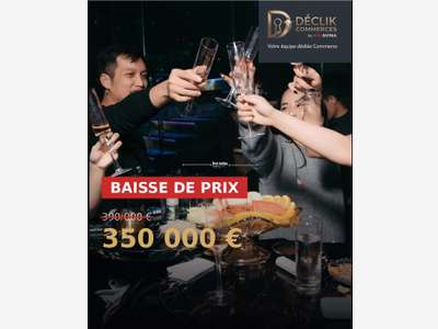 Vente bar de nuit de renom dans le vieux Lille