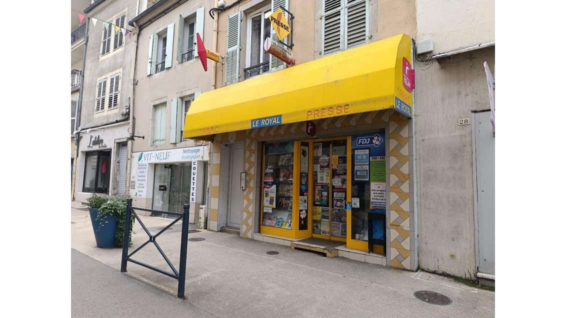Vente tabac presse au centre de Lons-le-Saunier