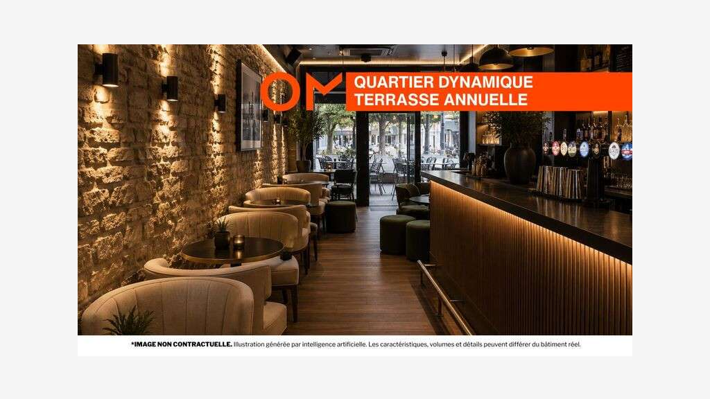 Opportunité rare bar restaurant à vendre à Lyon