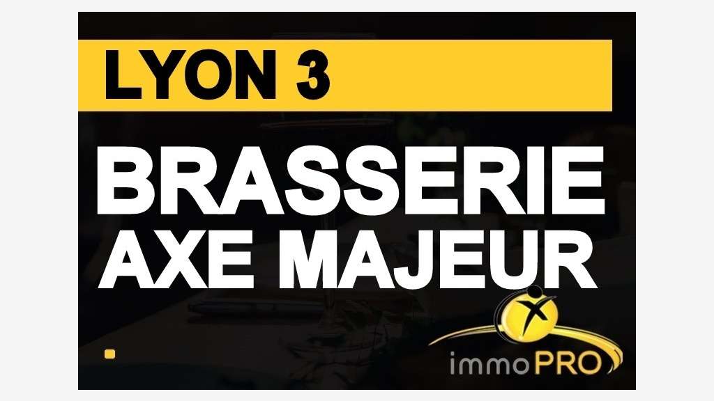 Brasserie à vendre sur axe majeur à Lyon