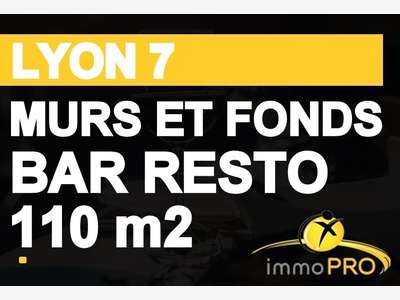 AV murs et fonds bar restaurant emblematique 69007