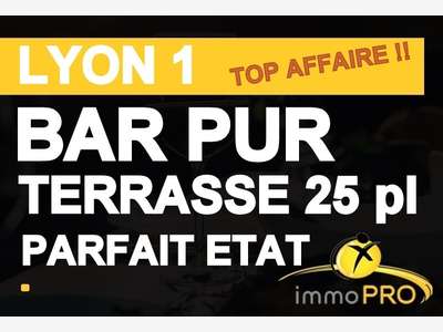 Bar pur à saisir clés en main 69001