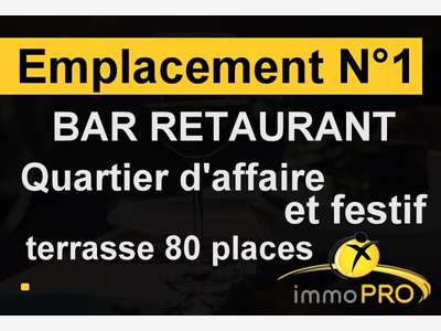 AV bar-restaurant, secteur prisé et emp  N°1 Lyon