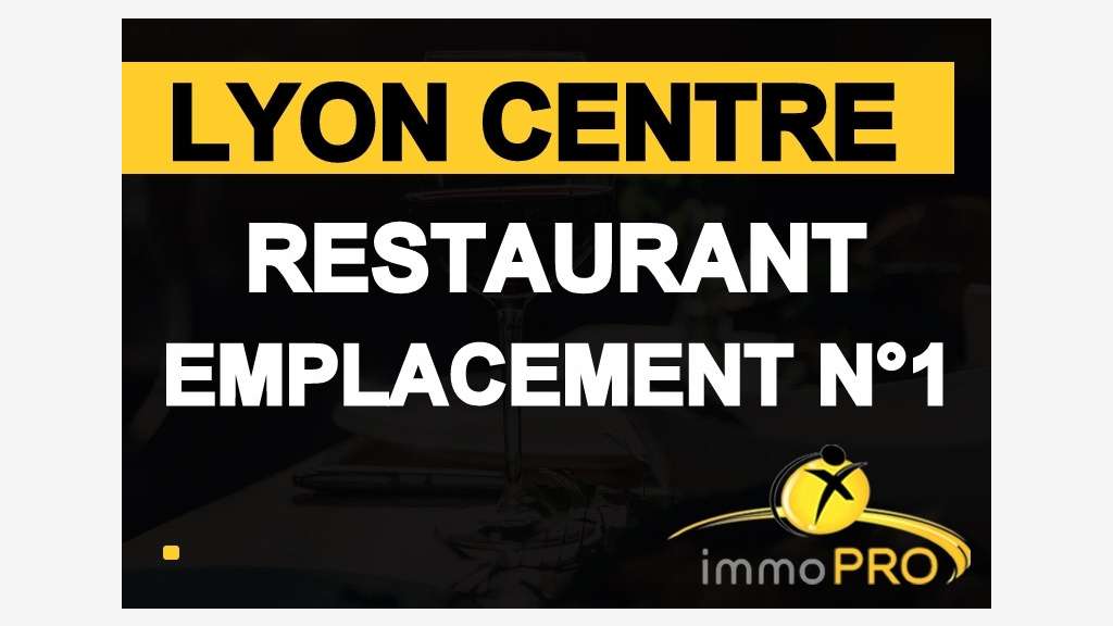A vendre restaurant en centre ville de Lyon
