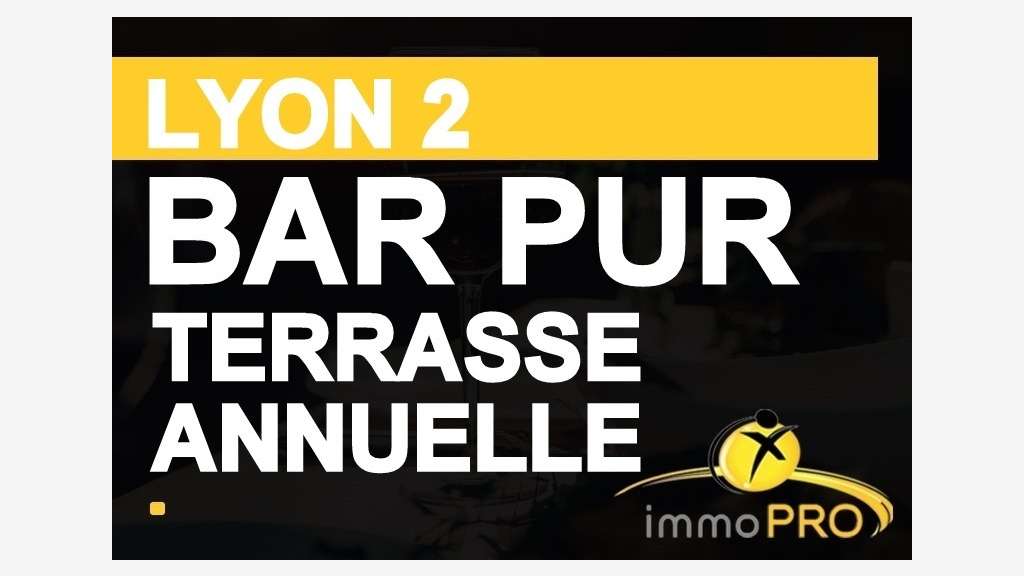 A vendre bar au coeur de la presqu'ile à Lyon