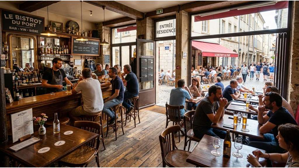 Vente fonds de commerce bar pub au centre de Mâcon