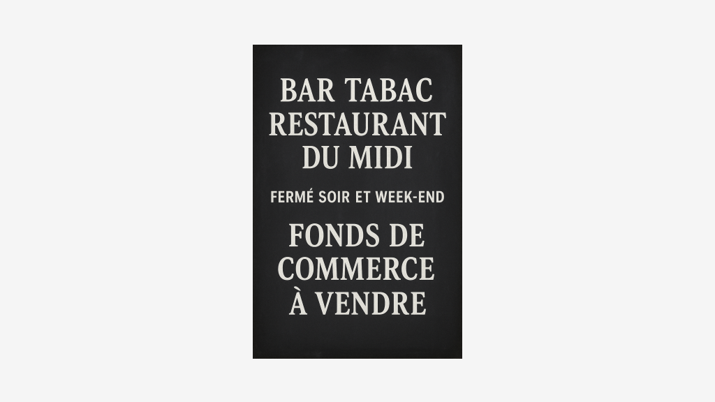 Vente bar tabac restaurant ouvrier du midi Manche