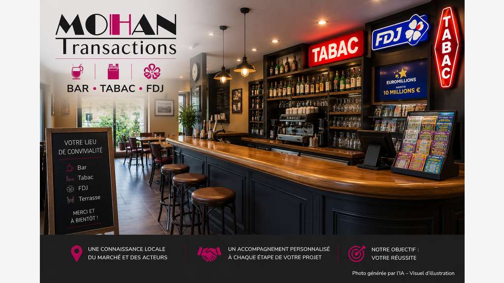 Cession bar tabac FDJ épicerie
