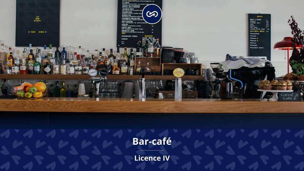 Bar-café licence IV avec ses murs