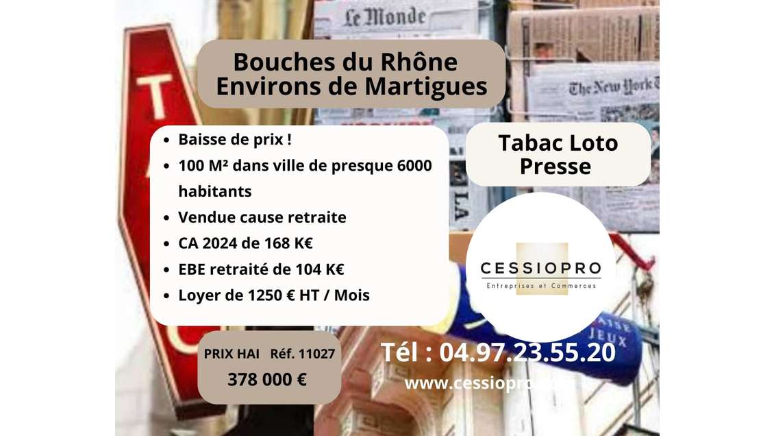 A vendre beau FDC tabac loto presse à Martigues