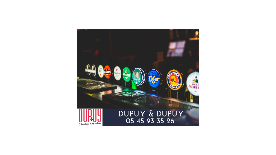 A vendre bar PMU FDJ avec appart à Montbron