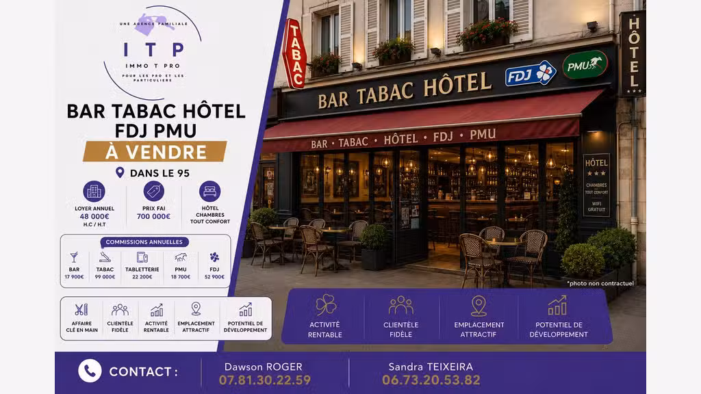 AV beau bar tabac FDJ PMU Montigny-lès-Cormeilles