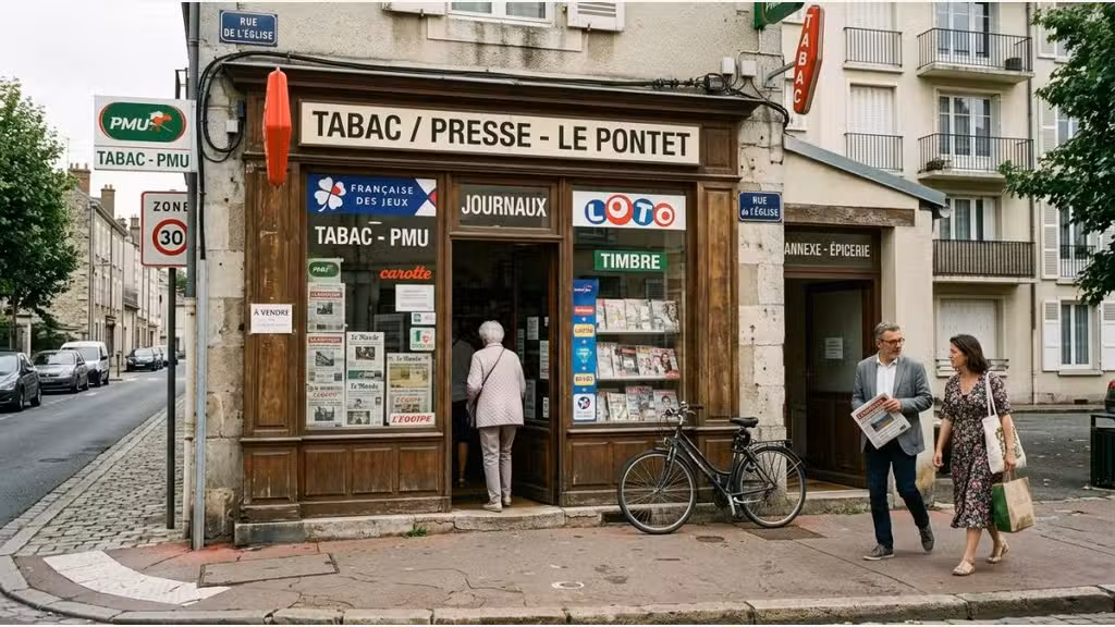 Vente FDC tabac presse murs et fonds à Montluçon