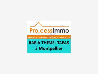 Vente bar à thème avec terrasse à Montpellier