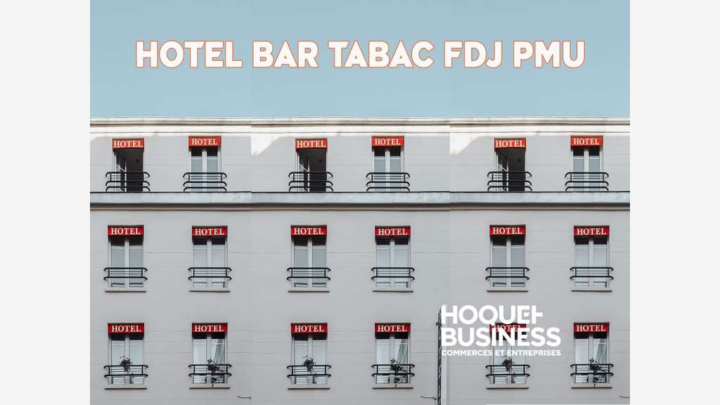 Vente bar tabac FDJ PMU hôtel 14 ch à Montreuil