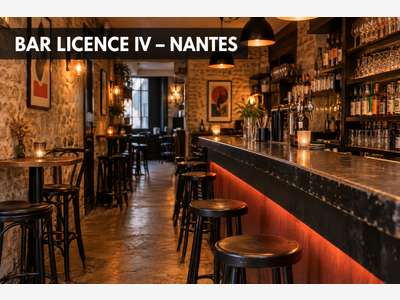 Bar licence IV avec terrasse - Nantes