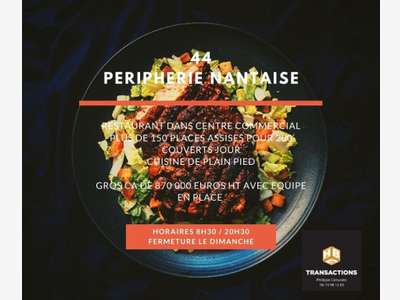 AV restaurant centre commercial périphérie Nantes