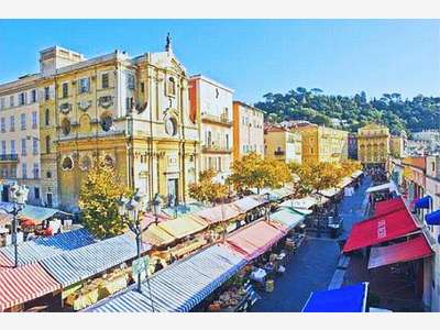 Fonds de commerce de 340m² à vendre à Nice Saleya
