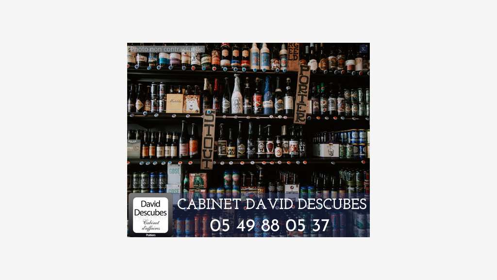 Cède cave à bières bar lic 3 dept Deux Sèvres (79)