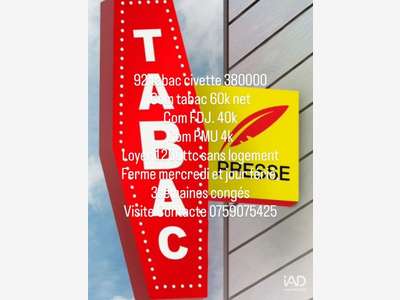 Bar tabac à Nogent-sur-Marne