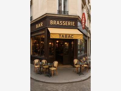 Vente bar brasserie tabac FDJ en angle à Paris