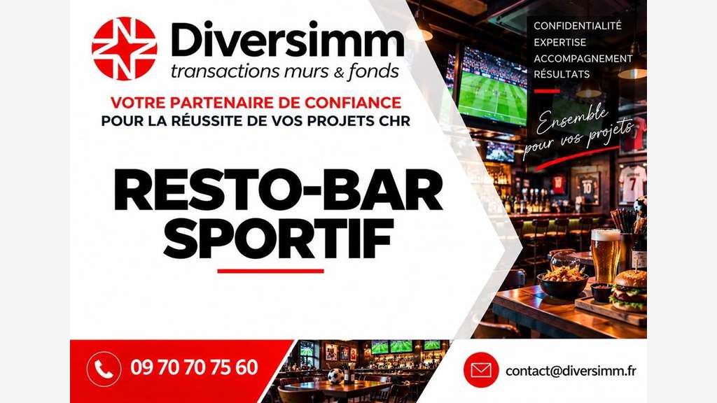 Resto-bar sportif (Lic. 4)