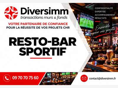 Resto-bar sportif (Lic. 4)