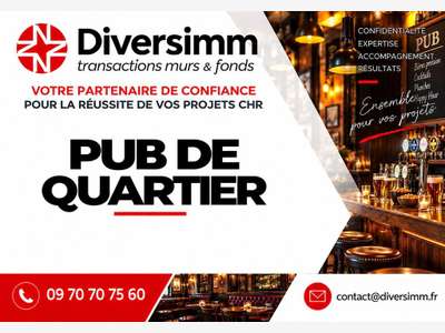 Pub restaurant (lic.4) quartier prisé de Paris