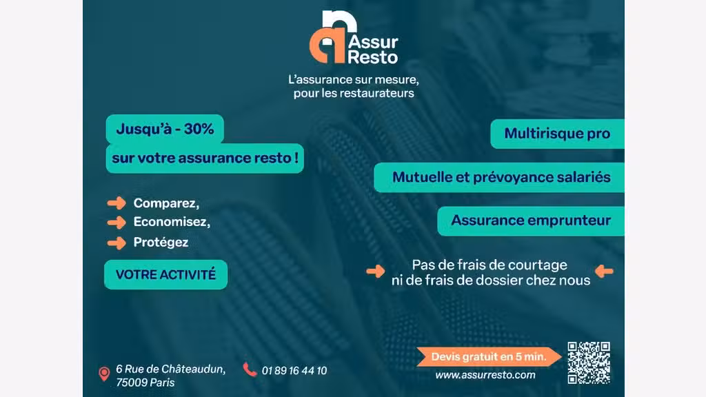 Vente restaurant licence 4 très bon CA Paris 75002