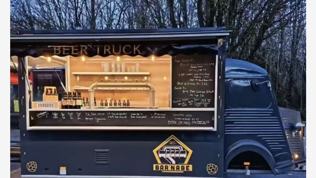 Ouvrez concept mobile Beer Truck à Pau