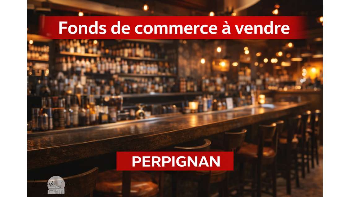Vente FDC bar à bière et tapas ZA sur Perpignan