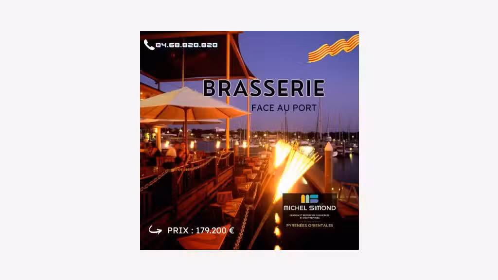 Vente bar lic 3 snack glacier resto en station 66