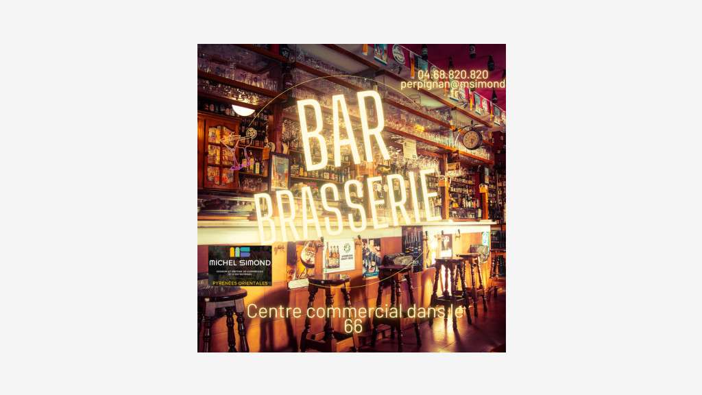 Vente bar brasserie licence 3 en supermarché 66