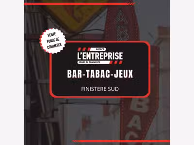 A vendre bar tabac jeux & murs Finistère Sud