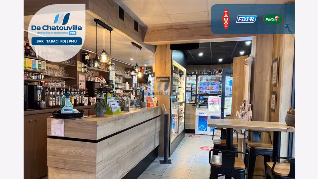 Vente bar tabac FDJ PMU en centre ville dept Loire