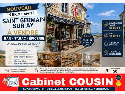 Vente bar tabac alimentation Saint Germain sur Ay