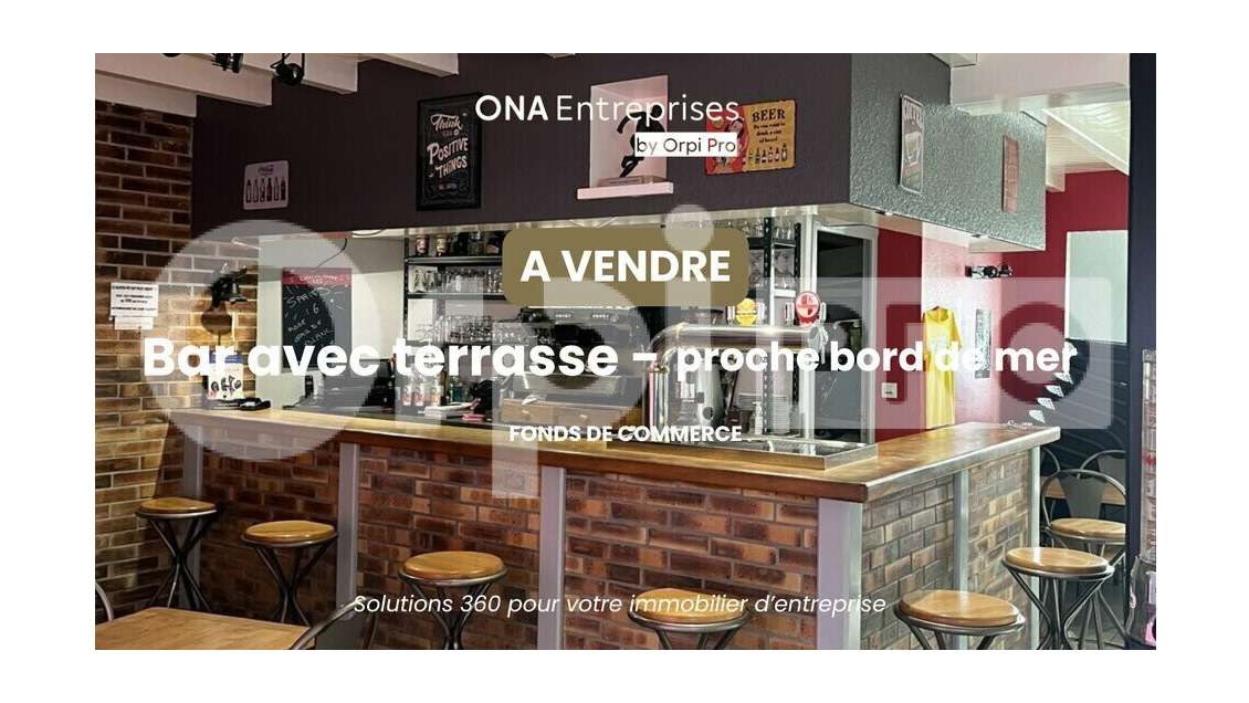 Vente bar terrasse proche mer St-Sulpice-De-Royan