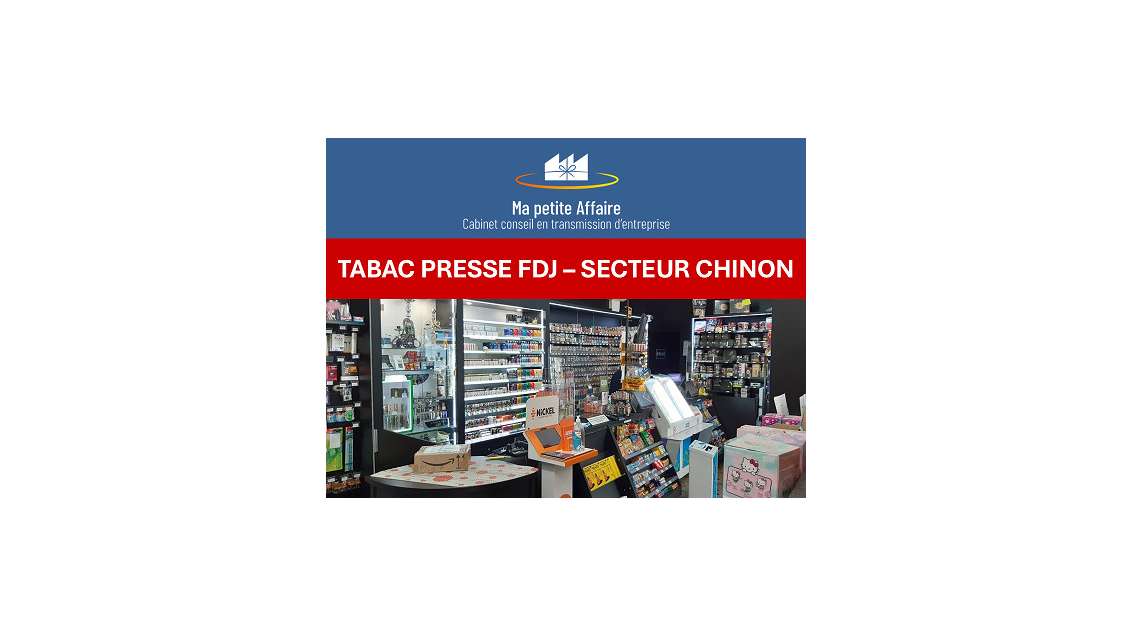 Vente tabac presse FDJ secteur Chinon