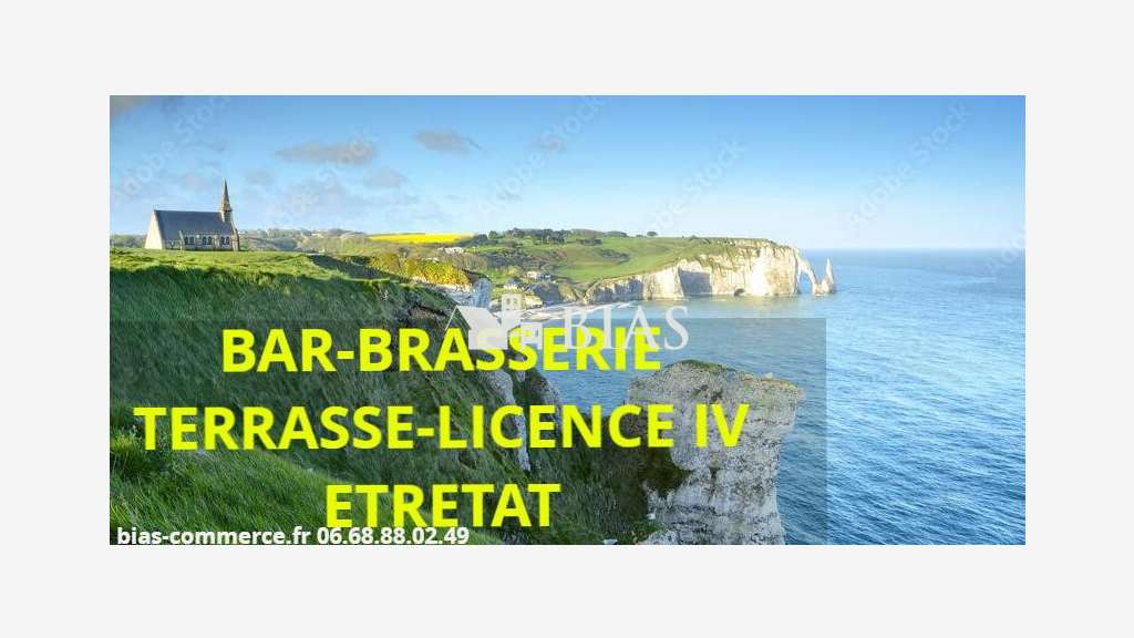 Bar-brasserie-restaurant à vendre secteur etretat