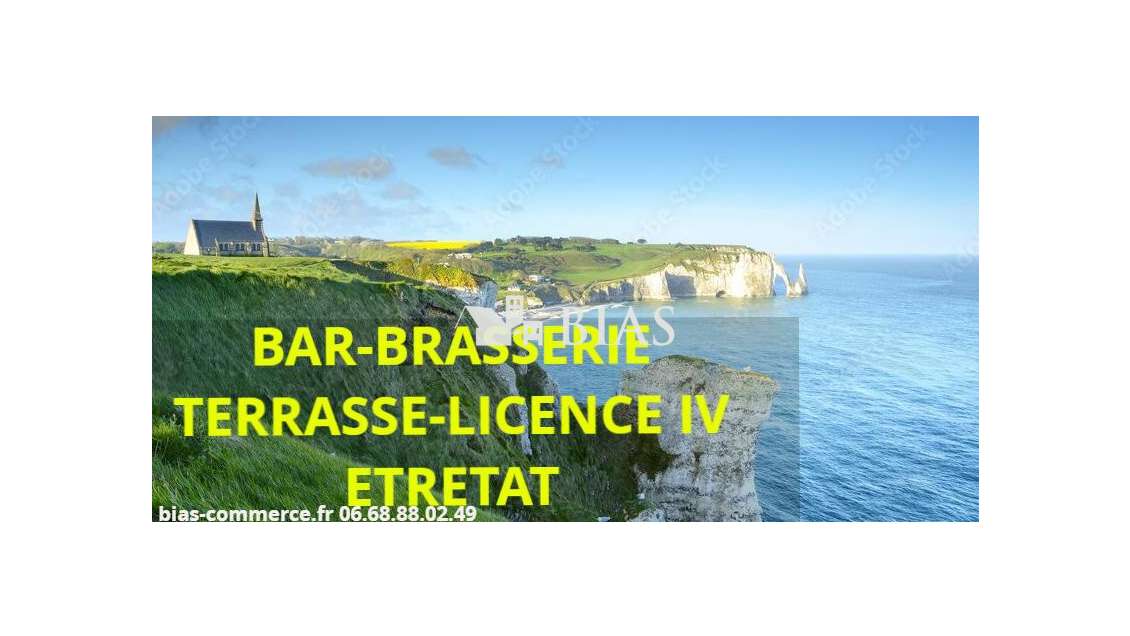Bar-brasserie-restaurant à vendre secteur etretat