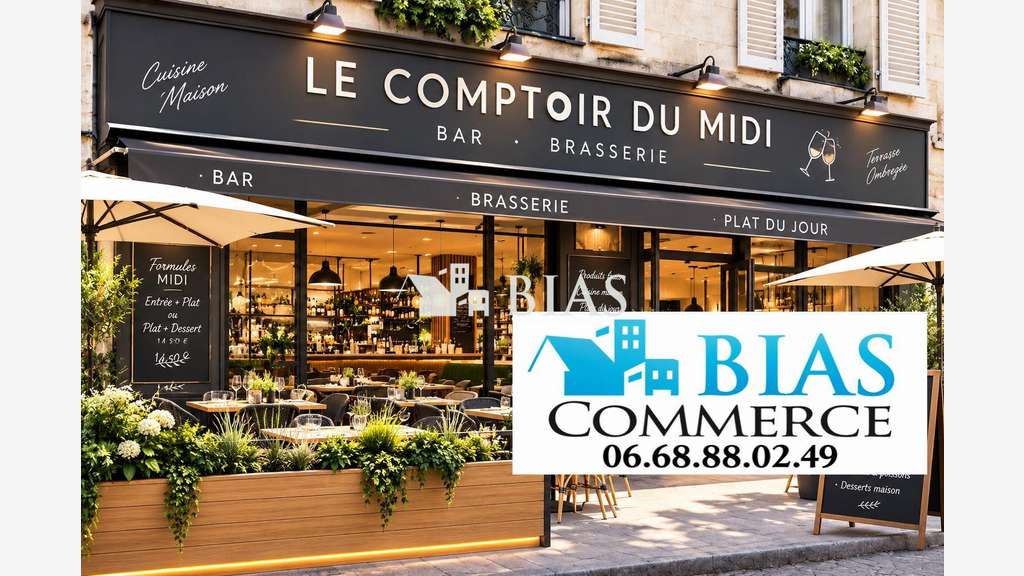 Vente brasserie 100 % du midi crêpes & limonade 76