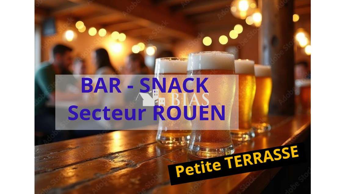 AV bar lic IV snack du midi avec terrasse dept 76