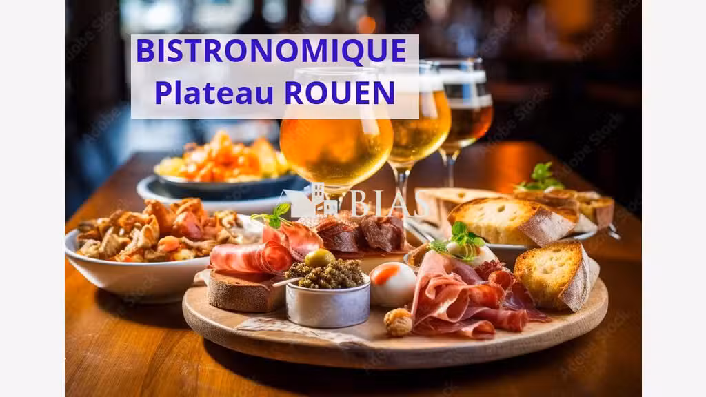 Vente restaurant bistronomique Plateau de Rouen