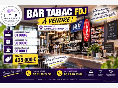 AV beau bar tabac FDJ dans la périphérie de Rouen
