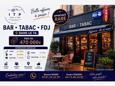 AV beau bar tabac FDJ dans la périphérie de Rouen