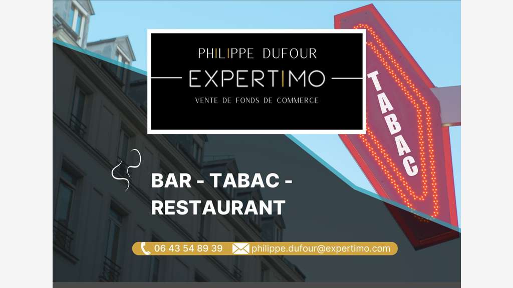 AV bar tabac restaurant murs et fonds proche Riom